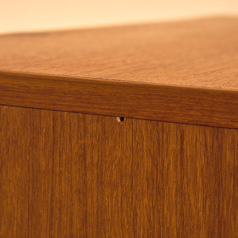 Danish chest of drawers in teak