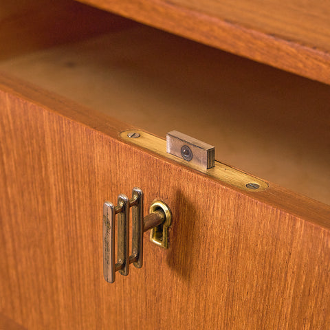 Danish chest of drawers in teak