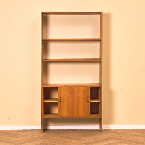 Dansk bokhylla i teak