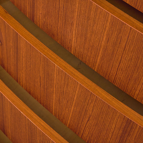 Danish chest of drawers in teak