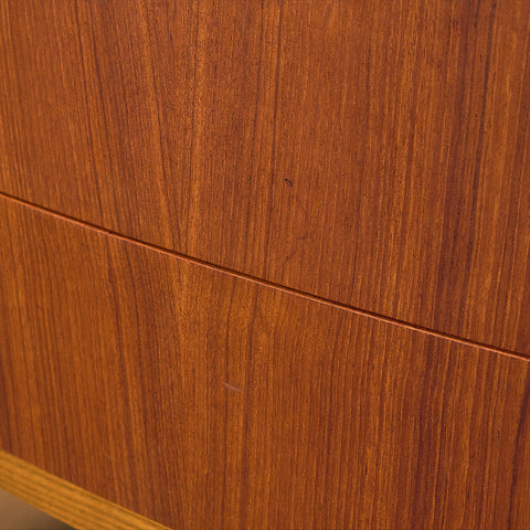 Danish chest of drawers in teak