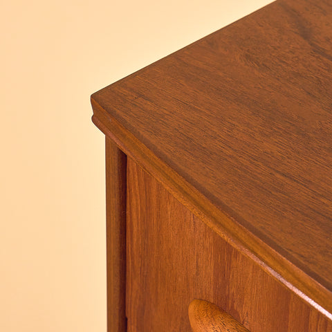 Danish chest of drawers in teak