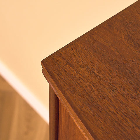 Danish chest of drawers in teak