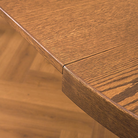 Round Dining Table in Dark Oak