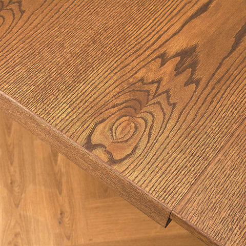 Round Dining Table in Dark Oak