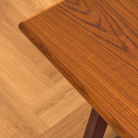 Danish coffee table in teak and walnut