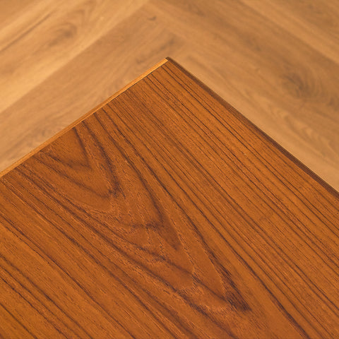 Danish coffee table in teak and walnut