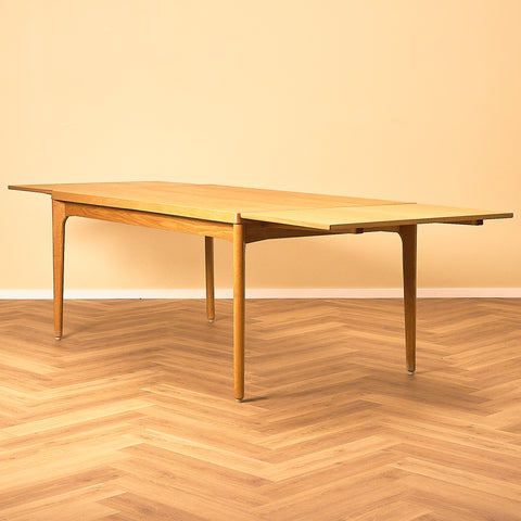 Large Dining Table in Oak by Vejle Stole- og Møbelfabrik