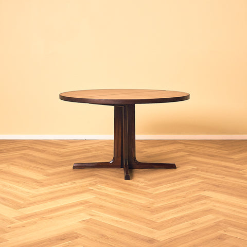 Dining Table in Santos Rosewood, Gudme Møbelfabrik Base