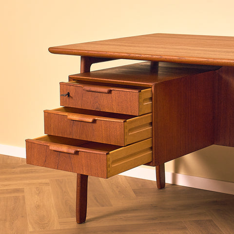 Danish writing desk model '75' by Gunni Omann for Omann Jun A/S
