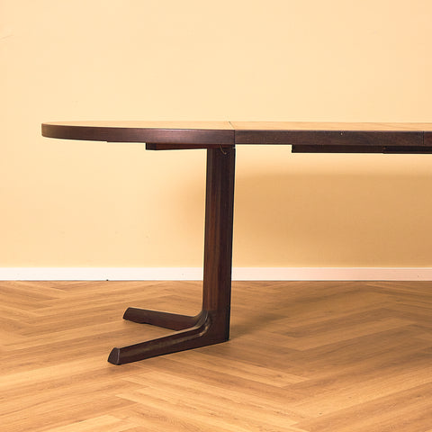 Dining Table in Santos Rosewood, Gudme Møbelfabrik Base