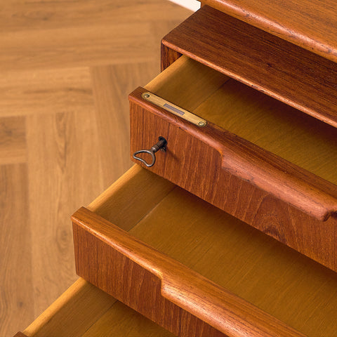 Danish writing desk model '75' by Gunni Omann for Omann Jun A/S