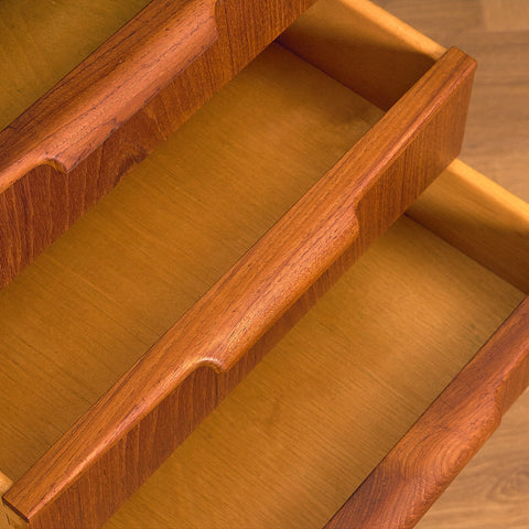 Danish writing desk model '75' by Gunni Omann for Omann Jun A/S