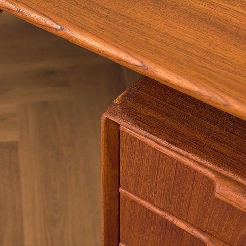 Danish writing desk model '75' by Gunni Omann for Omann Jun A/S