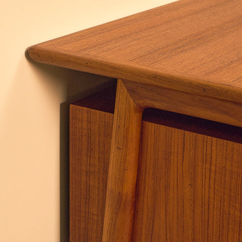 Danish writing desk model '75' by Gunni Omann for Omann Jun A/S