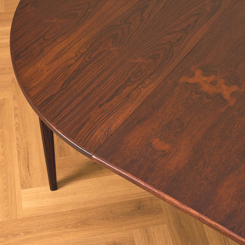 Omann Jun Dining Table in Santos Rosewood, Model 55