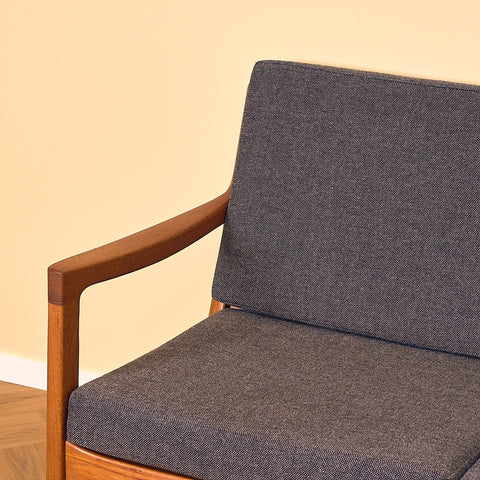 Danish sofa in solid teak, model 'Senator' by Ole Knudsen for France & Son