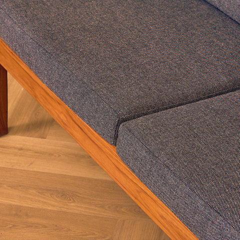 Danish sofa in solid teak, model 'Senator' by Ole Knudsen for France & Son