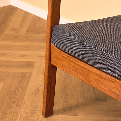 Danish sofa in solid teak, model 'Senator' by Ole Knudsen for France & Son