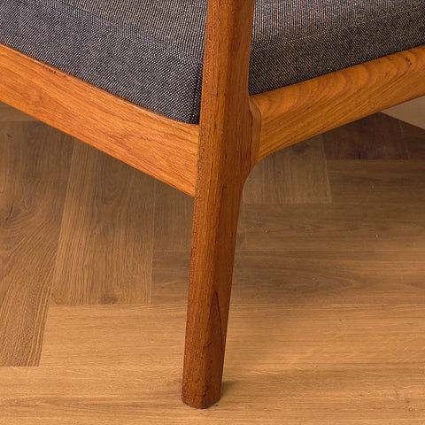 Danish sofa in solid teak, model 'Senator' by Ole Knudsen for France & Son