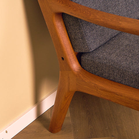 Danish sofa in solid teak, model 'Senator' by Ole Knudsen for France & Son
