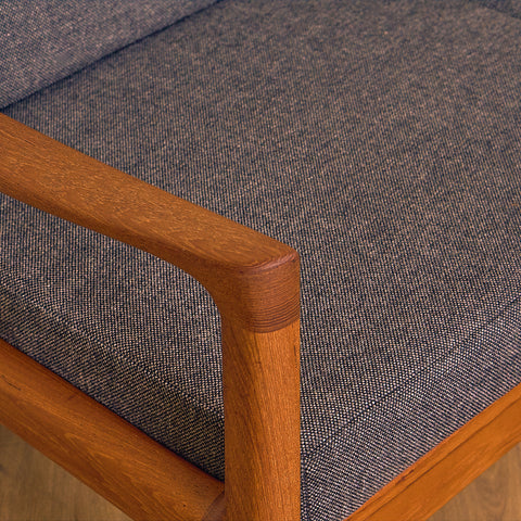 Danish sofa in solid teak, model 'Senator' by Ole Knudsen for France & Son