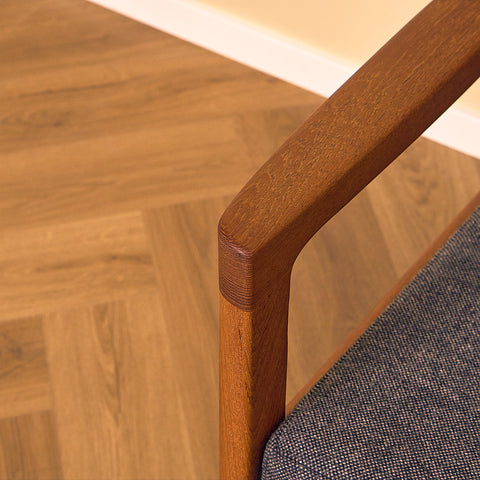 Danish sofa in solid teak, model 'Senator' by Ole Knudsen for France & Son