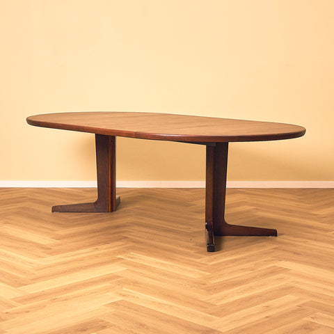 Round Dining Table by Skovby in Santos Rosewood