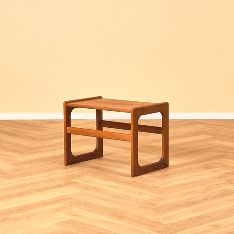 Danish side table in teak