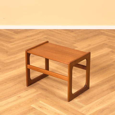 Danish side table in teak
