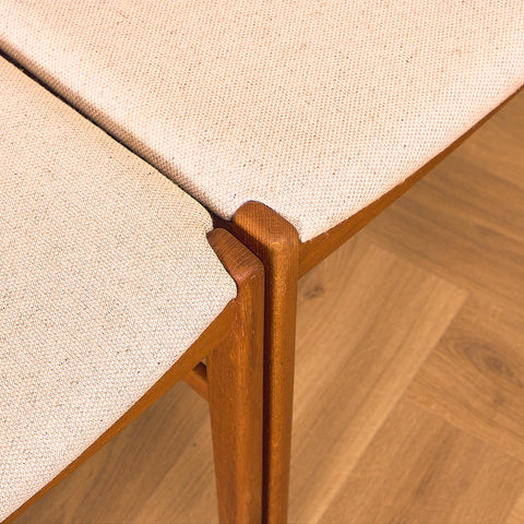 Swedish dining chairs in oak
