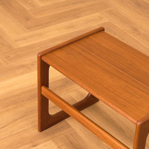 Danish side table in teak