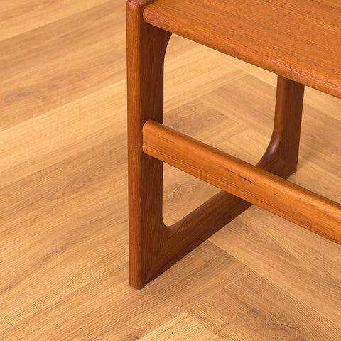 Danish side table in teak
