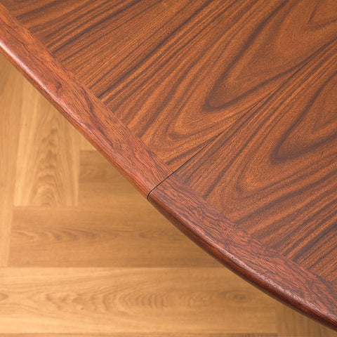 Round Dining Table by Skovby in Santos Rosewood