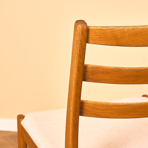 Swedish dining chairs in oak