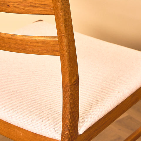 Swedish dining chairs in oak