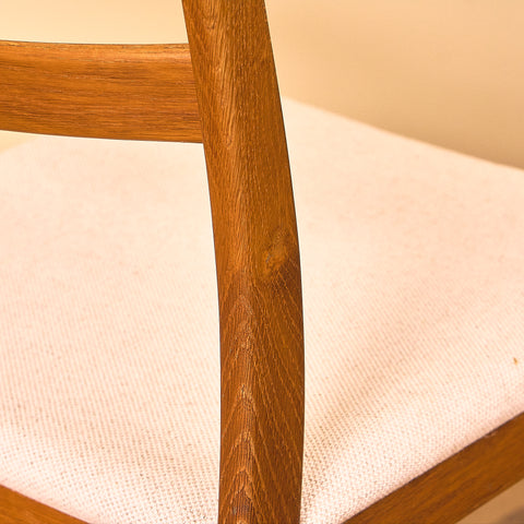 Swedish dining chairs in oak