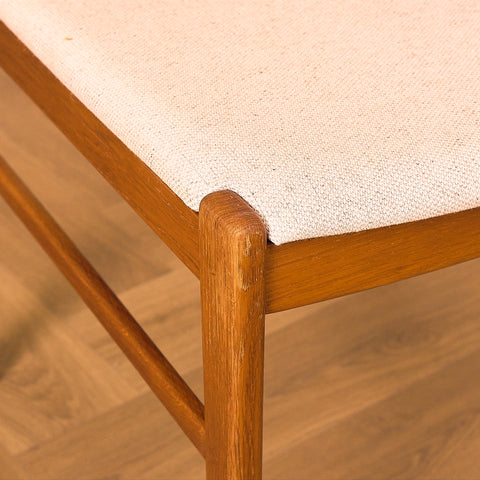 Swedish dining chairs in oak