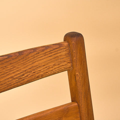 Swedish dining chairs in oak
