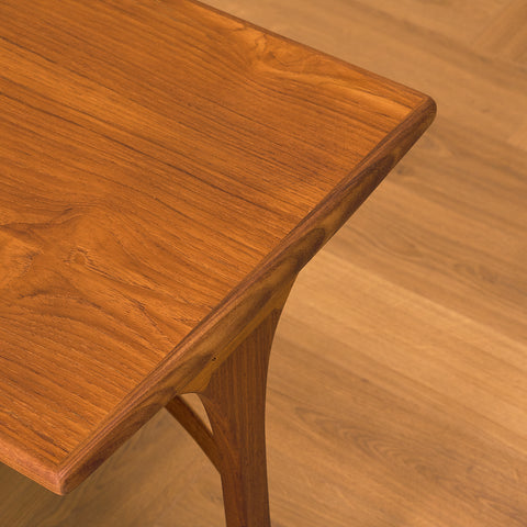 English set of nest of tables in teak and walnut, model 'Fresco' by Victor Wilkins for G-Plan