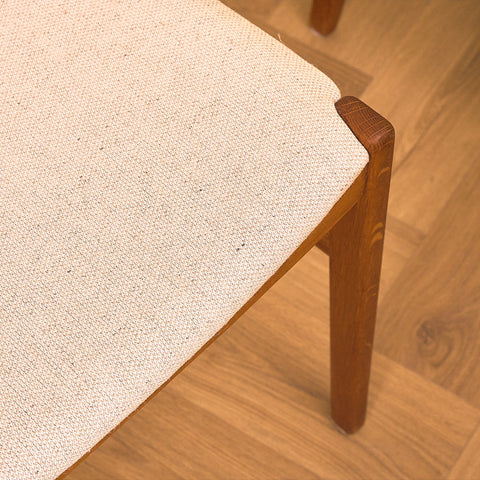 Swedish dining chairs in oak