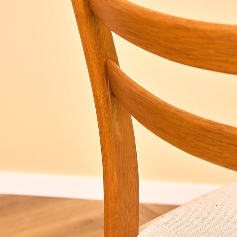 Swedish dining chairs in oak