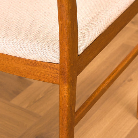 Swedish dining chairs in oak