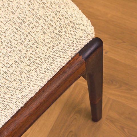 Danish dining chairs in Santos rosewood by Erik Buch for Anderstrup Møbelfabrik, model 89