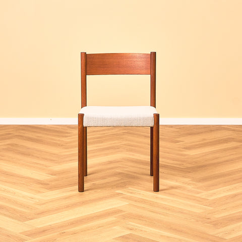 Danish dining chairs in teak