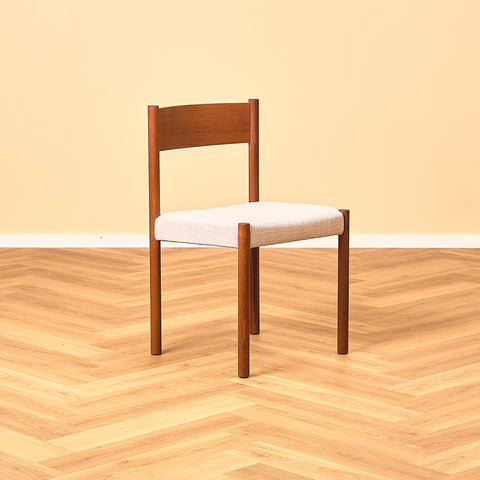 Danish dining chairs in teak