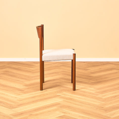 Danish dining chairs in teak