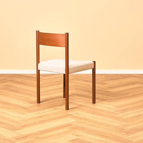 Danish dining chairs in teak