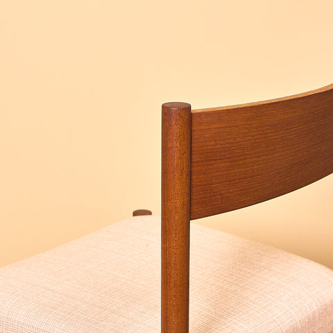 Danish dining chairs in teak