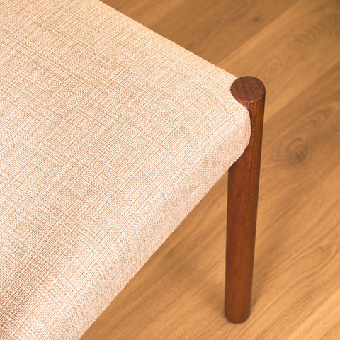 Danish dining chairs in teak